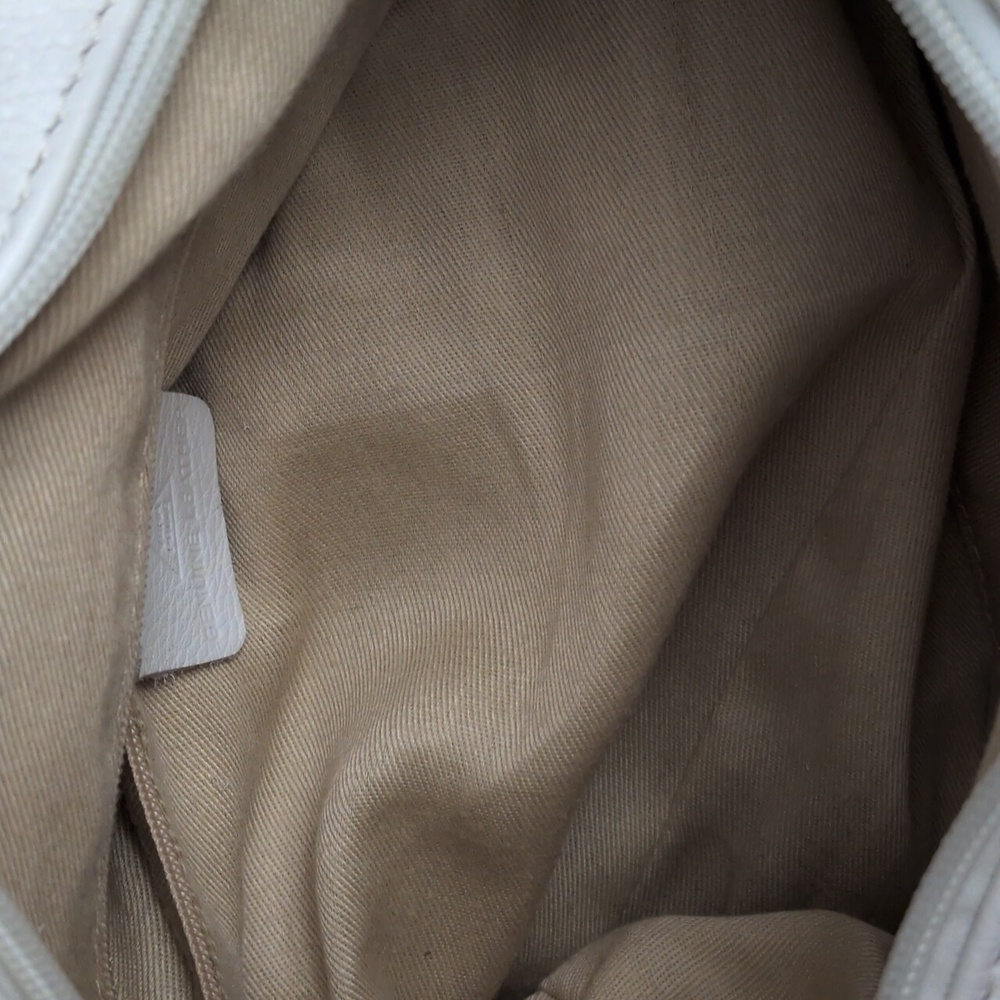 Vera Pelle White Shoulder Bag - Picture 4 of 11